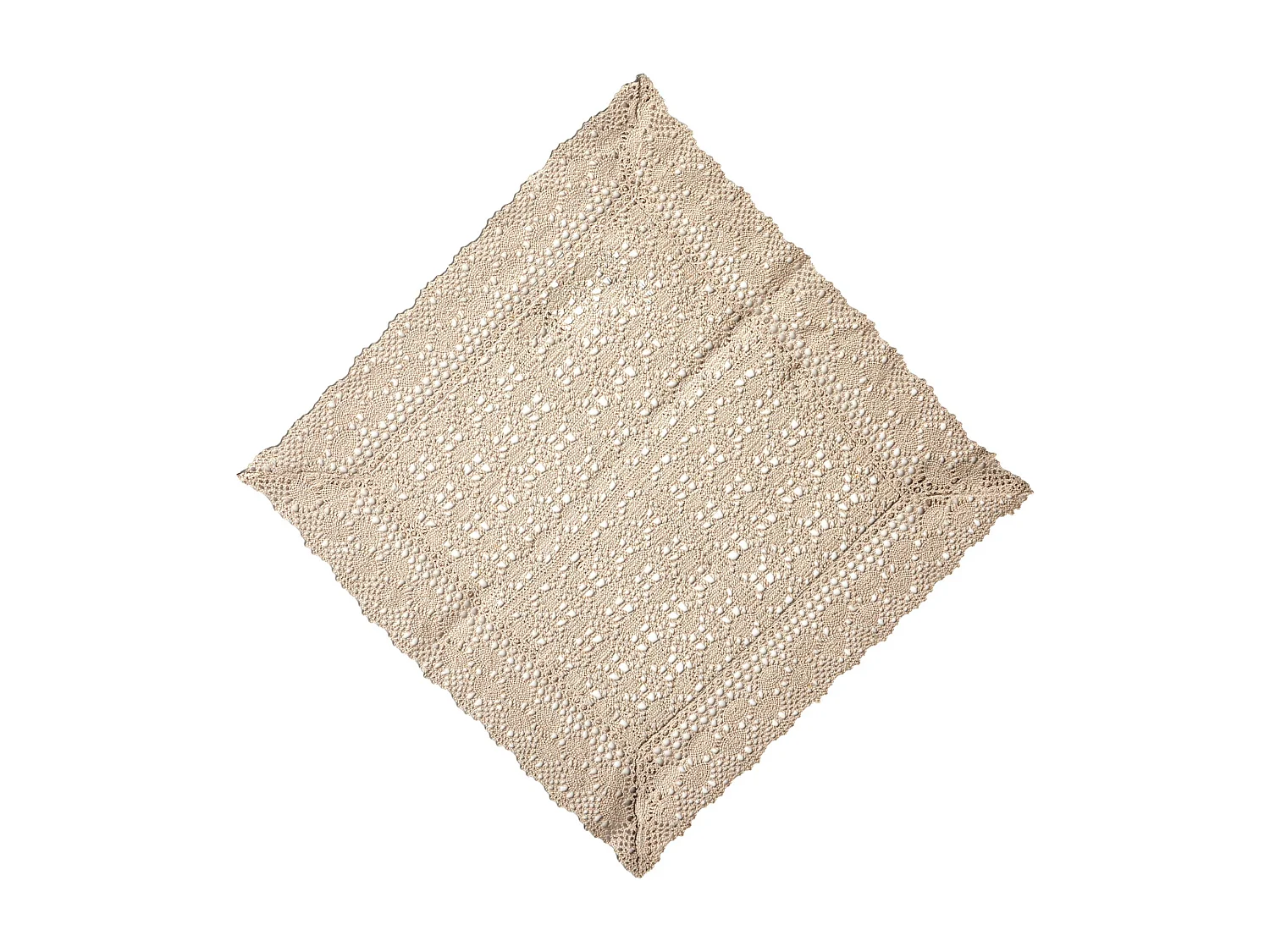 Napperon Folkelips Beige Moyen 45 x 45