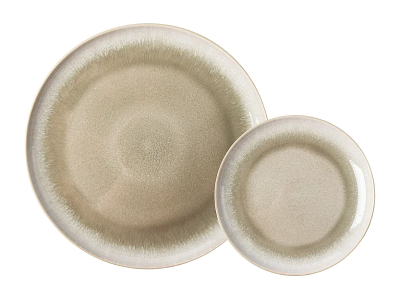 Service 12 pièces vert - "Iris"