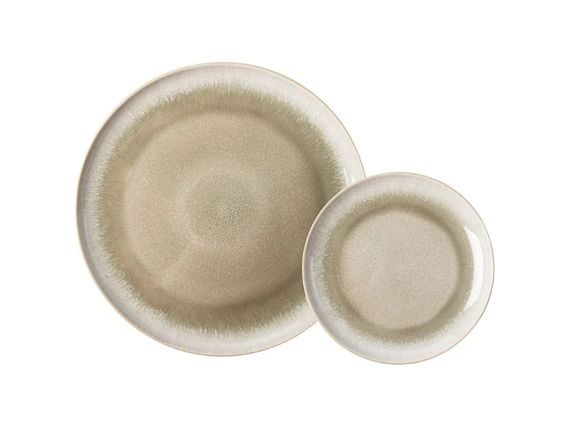 Service 12 pièces vert - "Iris"