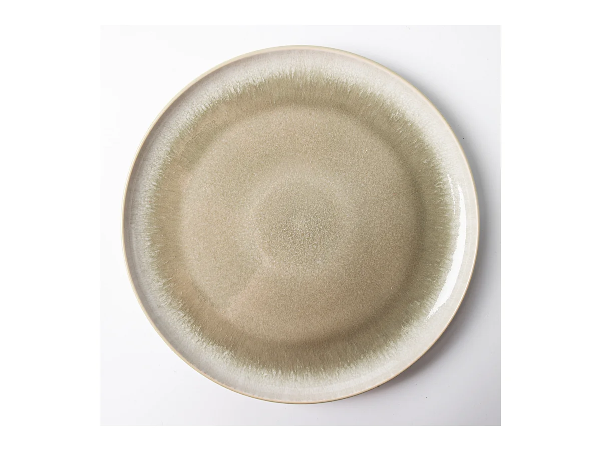 Service 12 pièces vert - "Iris"