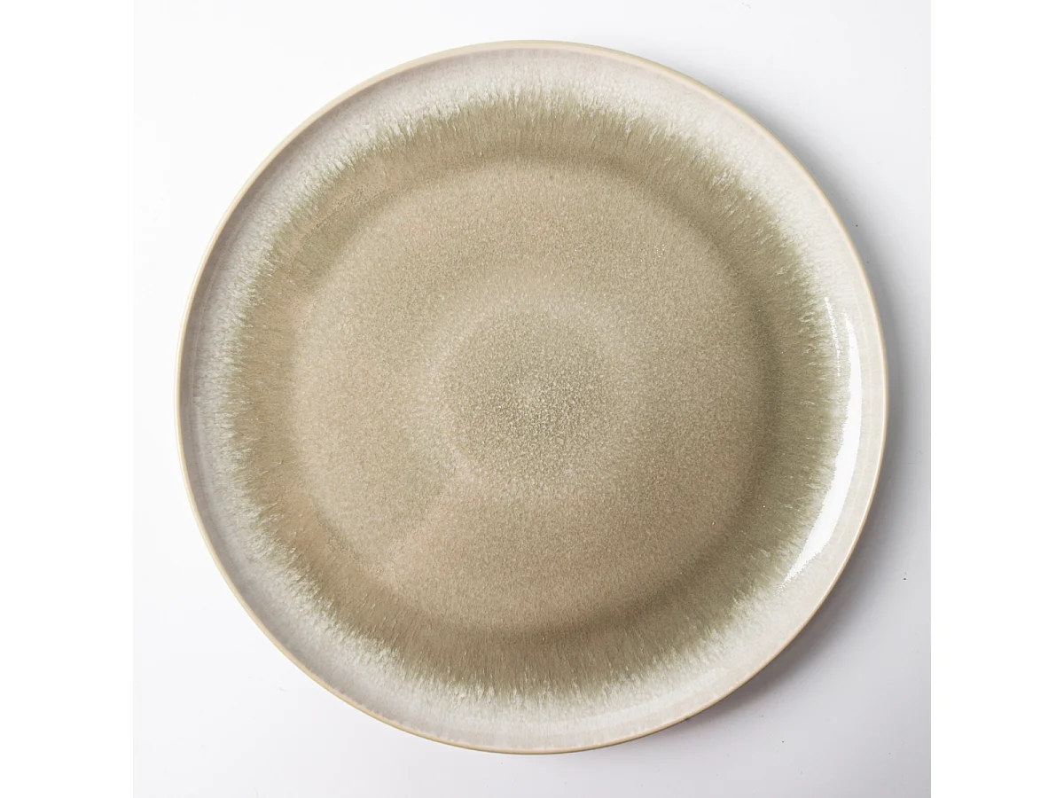 Service 12 pièces vert - "Iris"