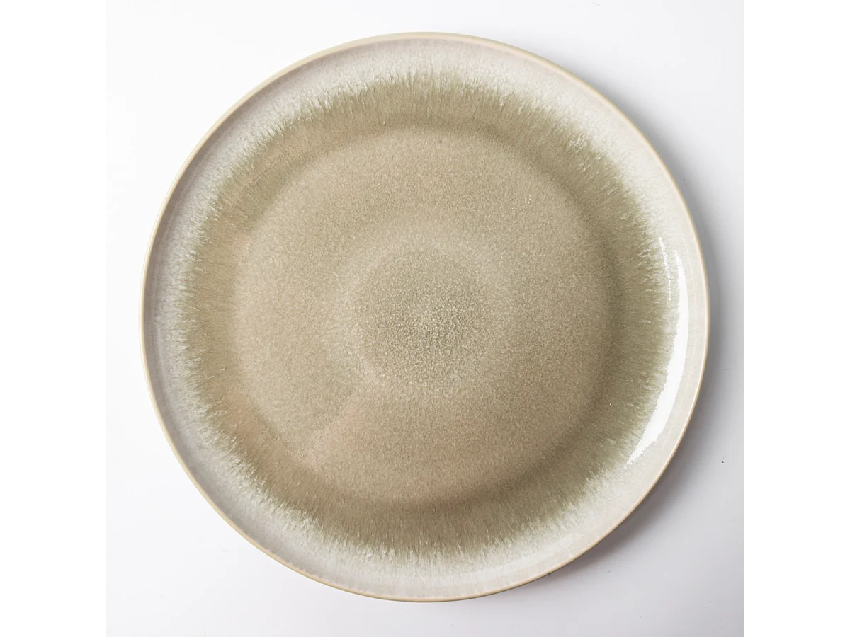 Service 12 pièces vert - "Iris"