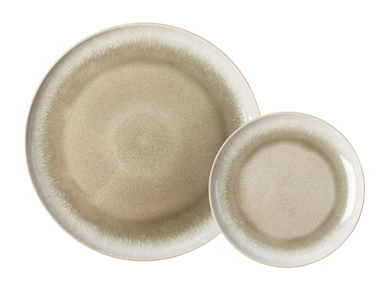 Service 12 pièces vert - "Iris"