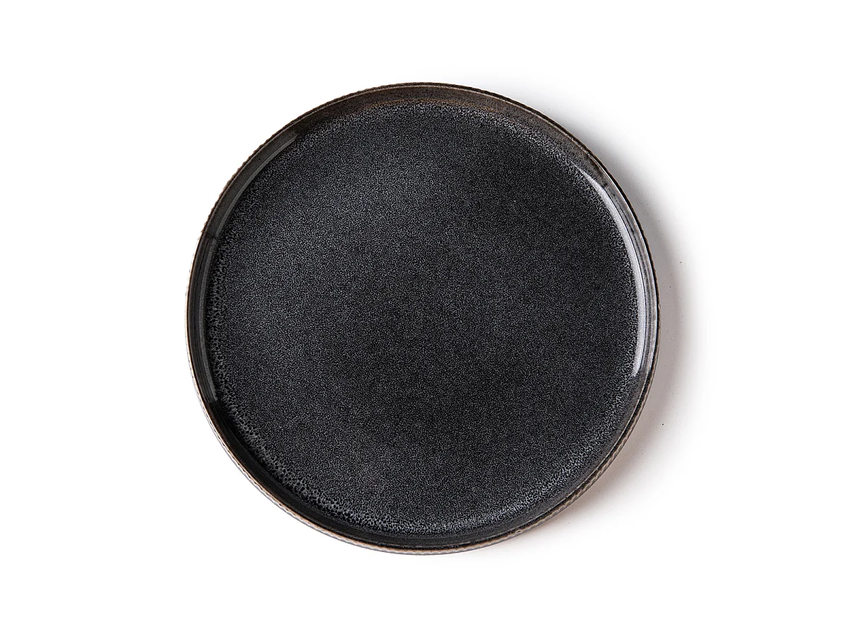 Service 12 pièces noir - "Charbon"