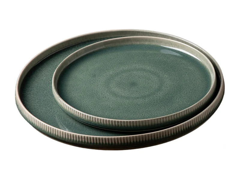 Service 12 pièces vert - "Jade"