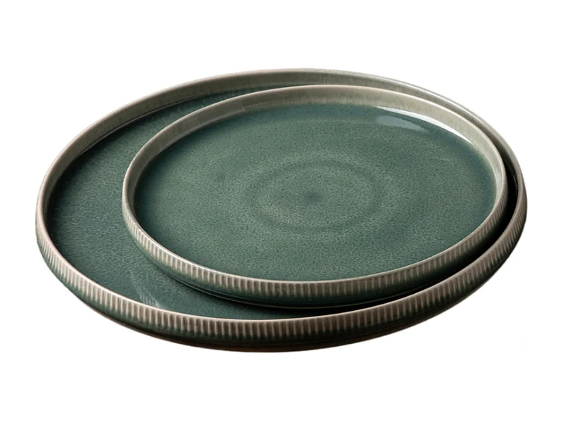 Service 12 pièces vert - "Jade"