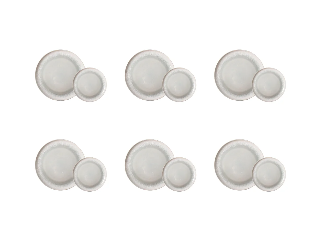 Service 12 pièces bleu - "Iris"