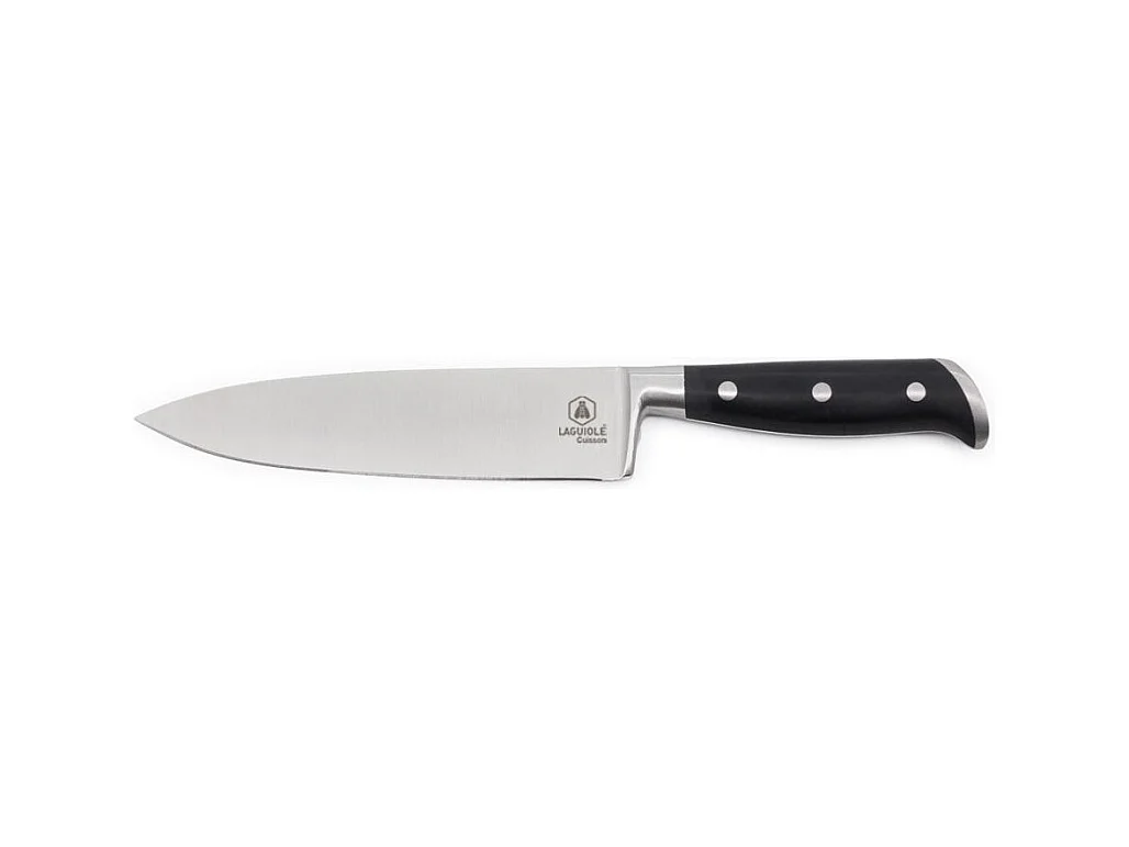 Couteau de chef noir 27cm - "Classique"