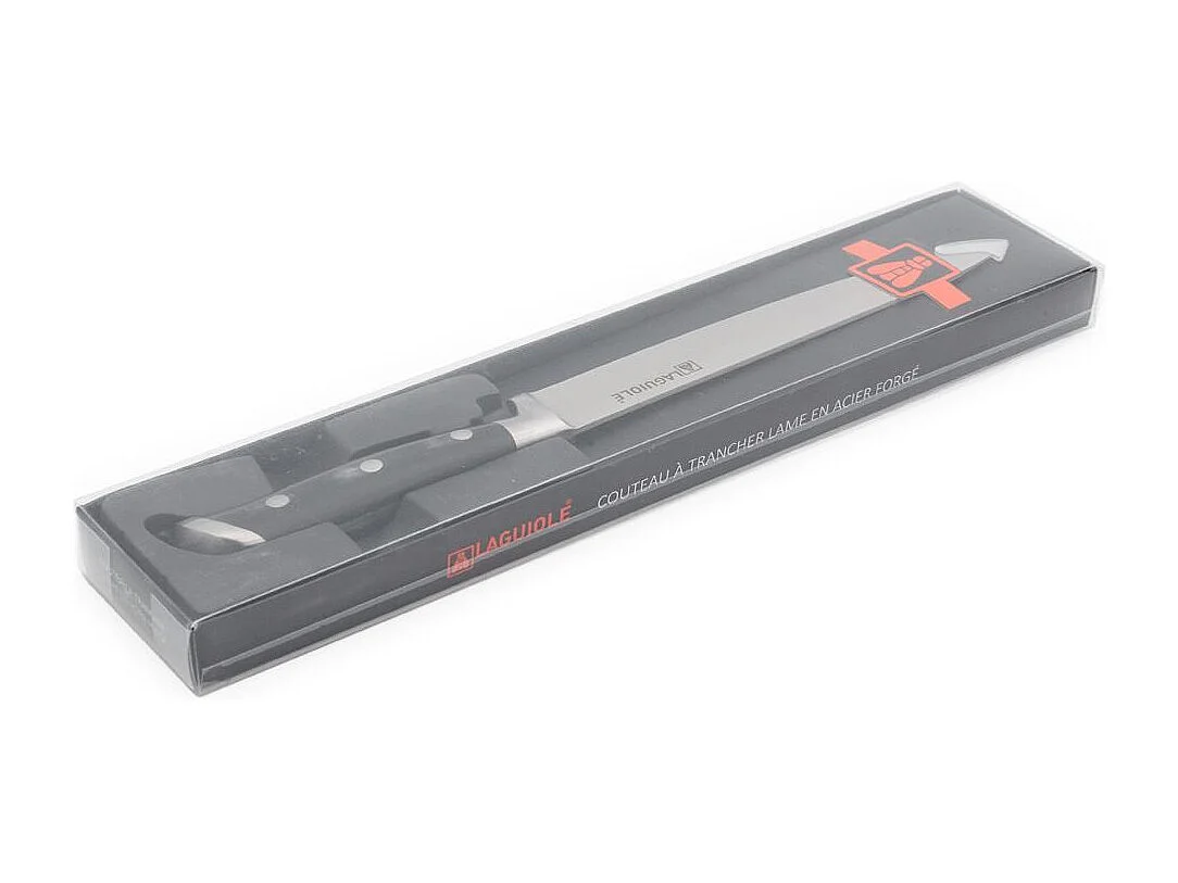 Couteau trancher noir 33cm - "Classique"