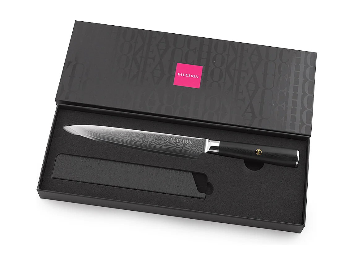 Couteau à trancher 32,5cm DAMAS