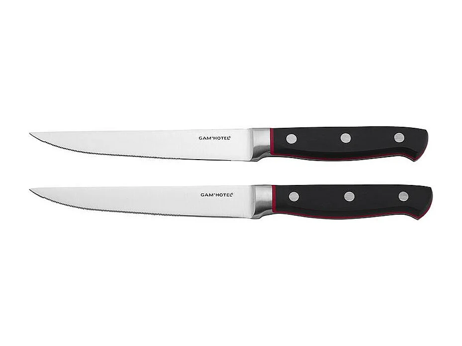 2 Couteaux à steak 25cm