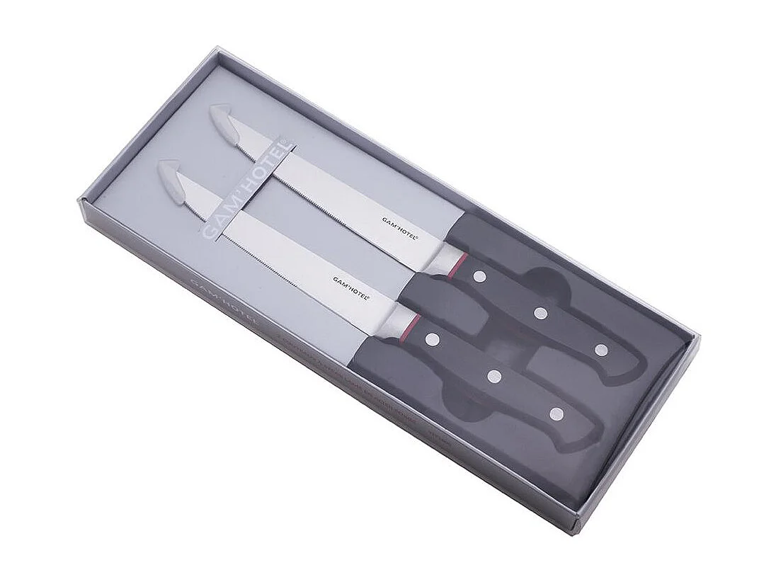 2 Couteaux à steak 25cm