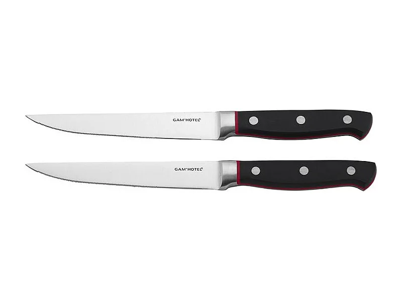 2 Couteaux à steak 25cm