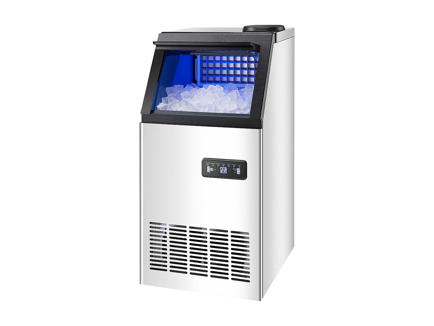 Machine à Glaçons SucceBuy Machine à Glaçons Commerciale, Autonome, 36.28 kg/24 h, 36 Dés