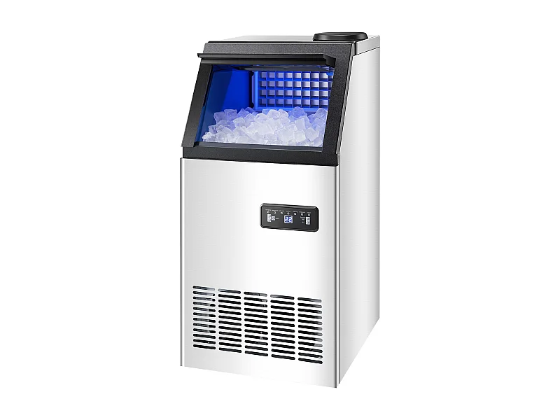 Machine à Glaçons SucceBuy Machine à Glaçons Commerciale, Autonome, 36.28 kg/24 h, 36 Dés