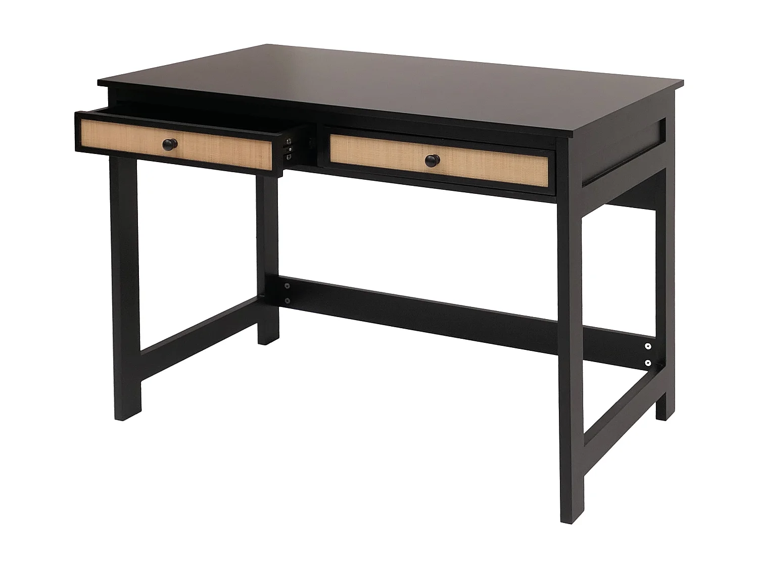 Schreibtisch MCW-O36, Schwarz