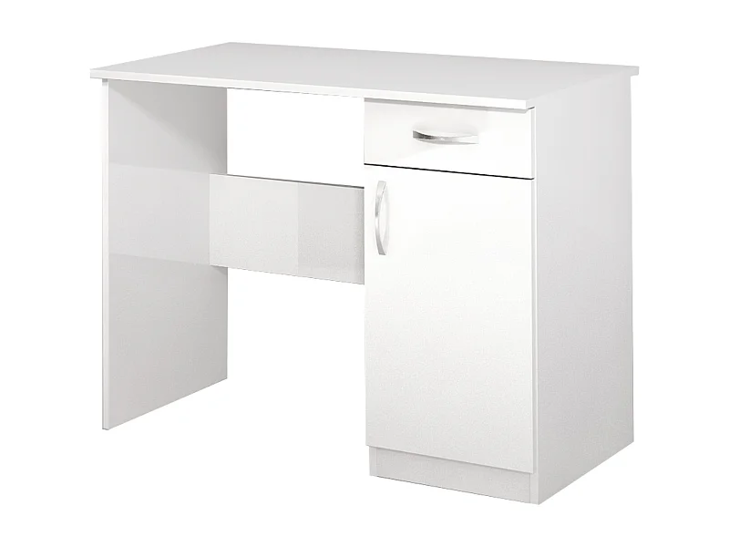 Scrivania per cameretta in bianco lucido SCG2