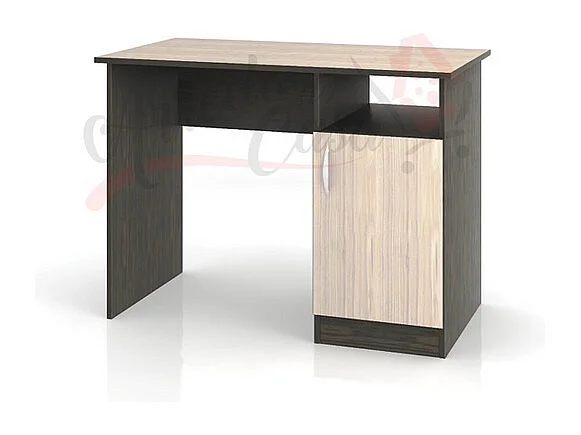 Scrivania per cameretta porta TV 100x73 rovere e wenge SCI3