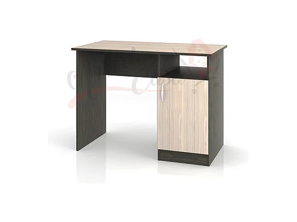 Scrivania per cameretta porta TV 100x73 rovere e wenge SCI3