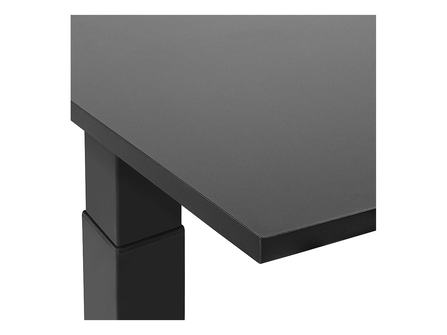 Schreibtisch schwarz 160 x 72 cm elektrisch höhenverstellbar DESTIN II