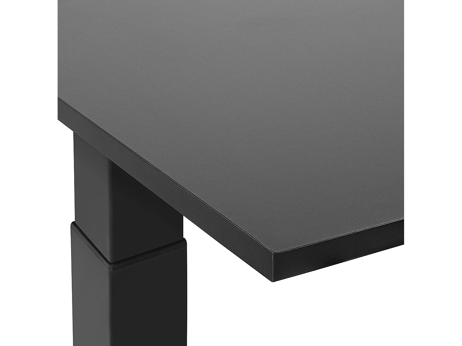 Schreibtisch schwarz 160 x 72 cm elektrisch höhenverstellbar DESTIN II