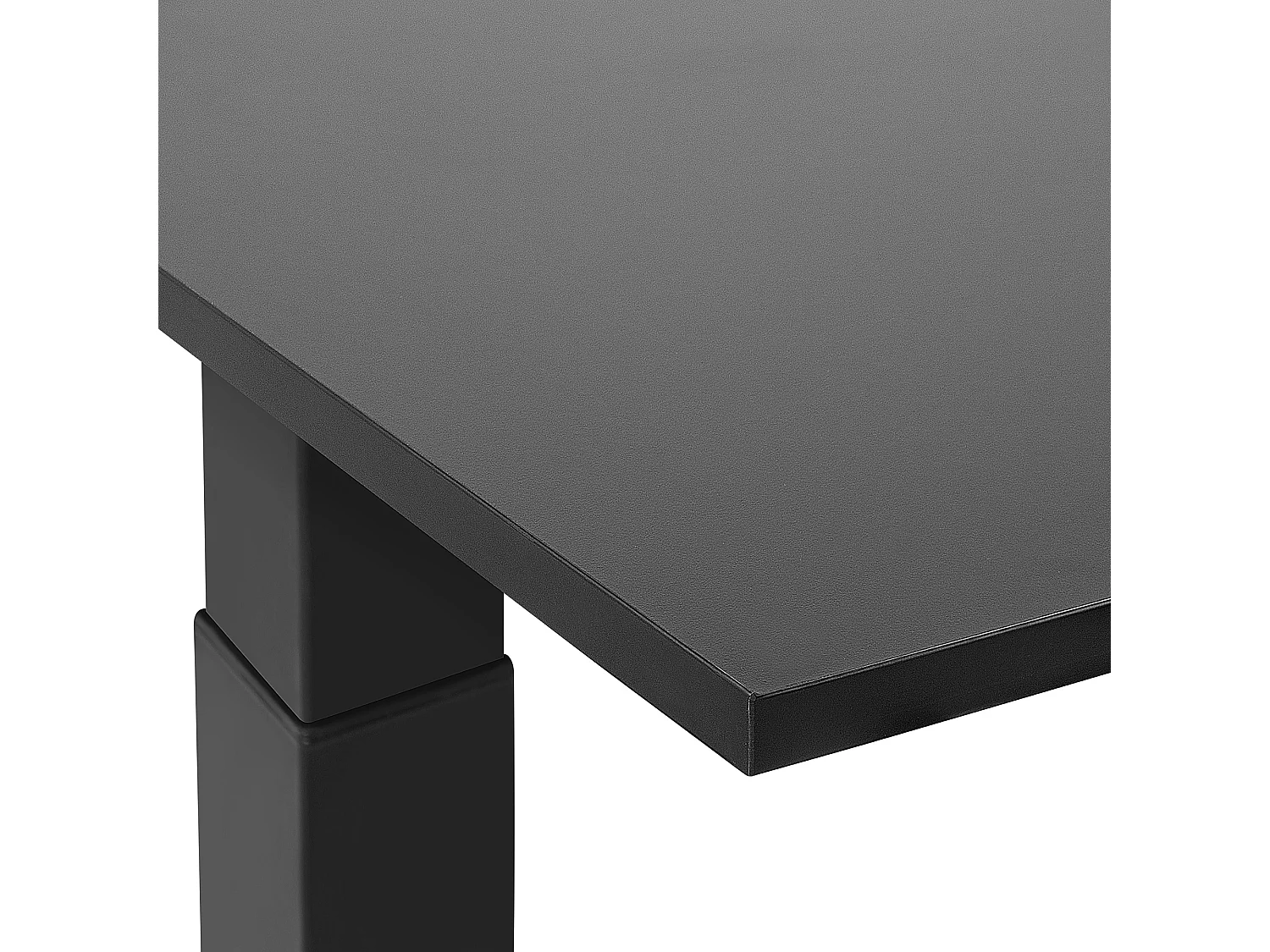 Bureau réglable en hauteur électriquement DESTIN II Noir 160 cm 72 cm