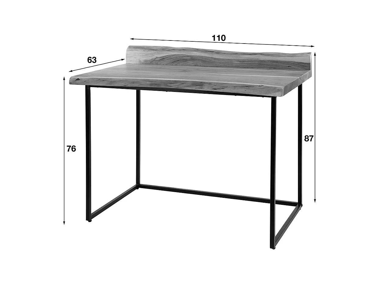 Bureau - Bois Bois - 60 x 110 cm - FERHA