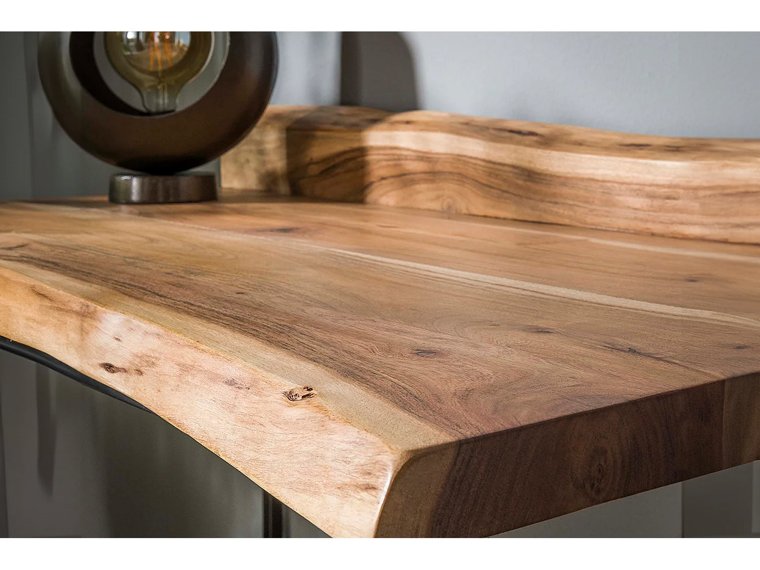 Scrivania - marrone Legno - 60 x 110 cm - FERHA