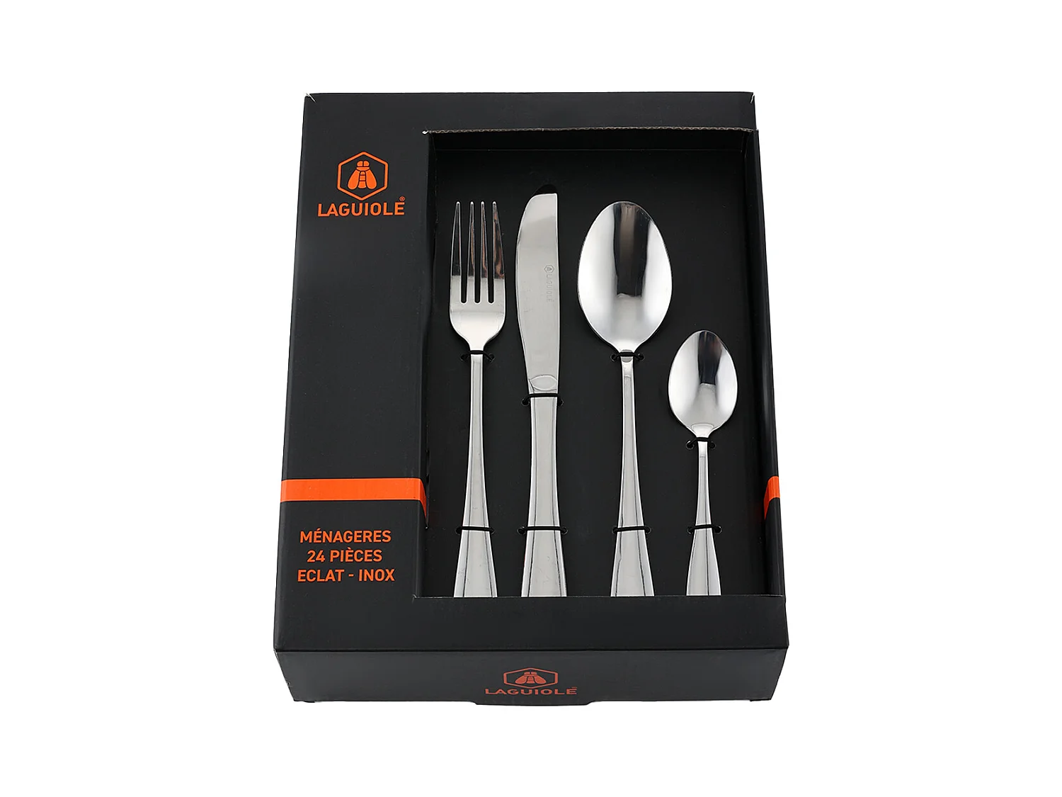 Ménagère 24 pièces - "Eclat Inox"