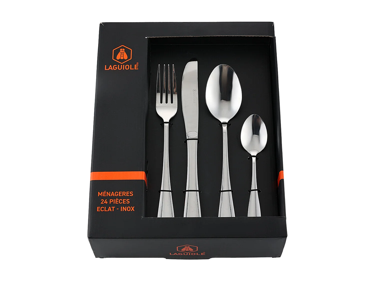 Ménagère 24 pièces - "Eclat Inox"