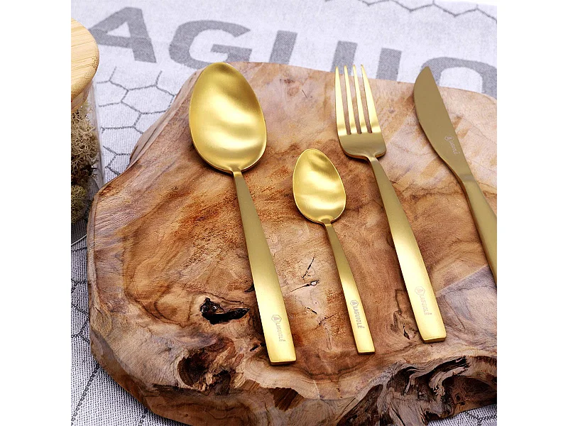 Ménagère 24 pièces - "Clara - Cuivre 74"