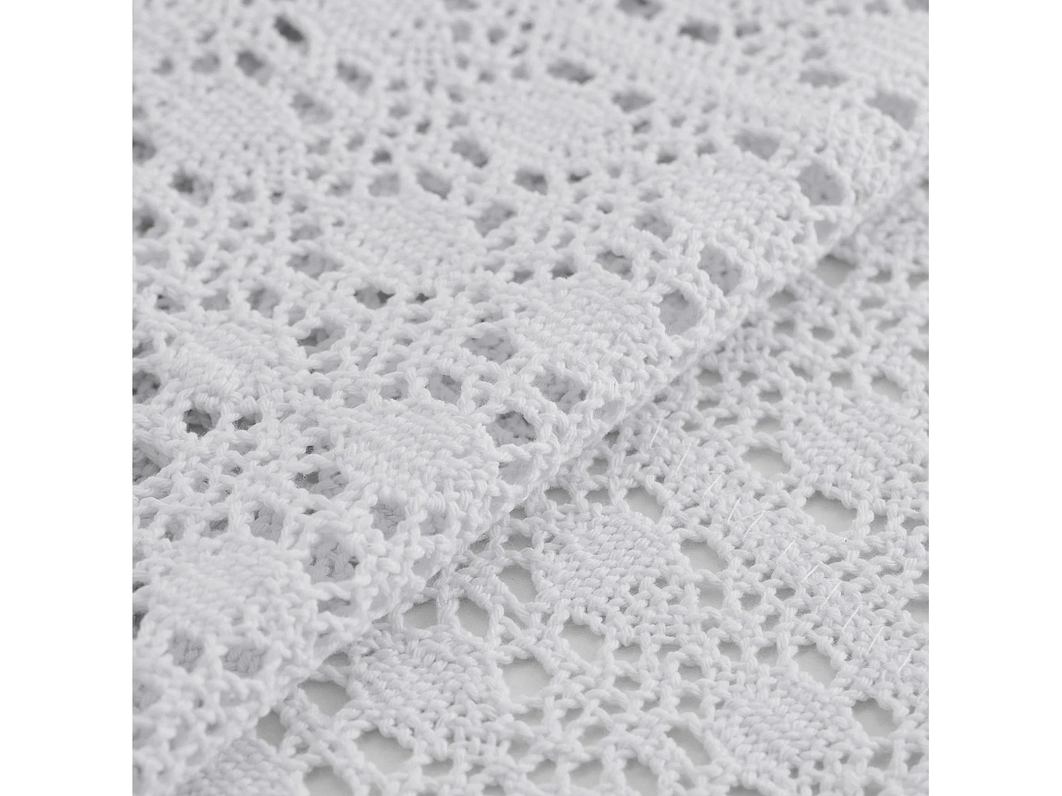 Chemin de table Folkelips Blanc Moyen 40x180