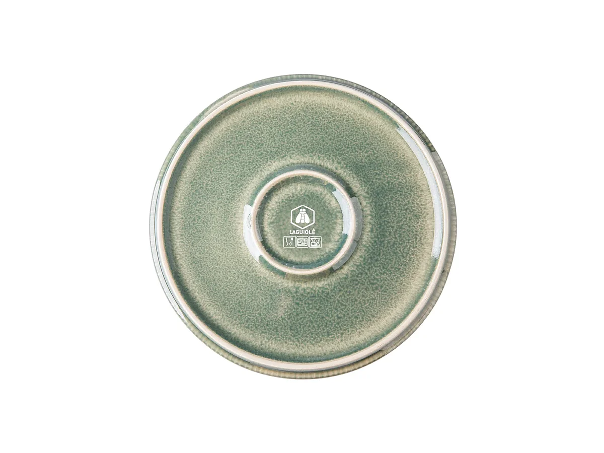 Saladier en grès réactif - Vert - Jade