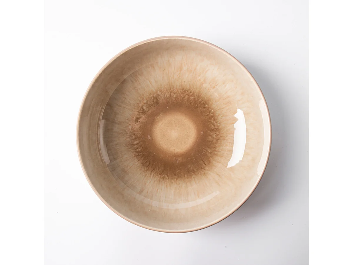 Saladier taupe - "Iris"