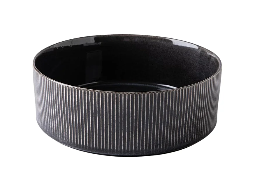 Saladier noir - "Charbon"