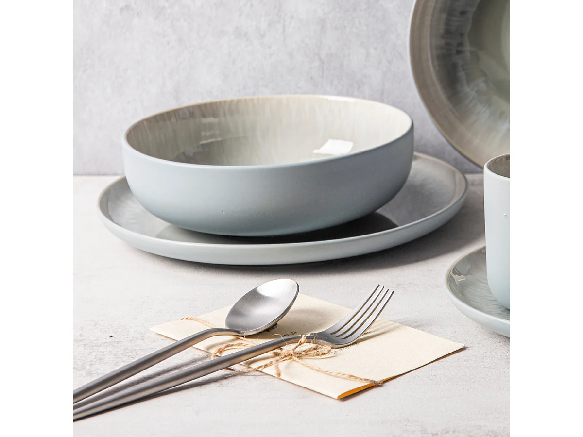 Saladier bleu - "Iris"