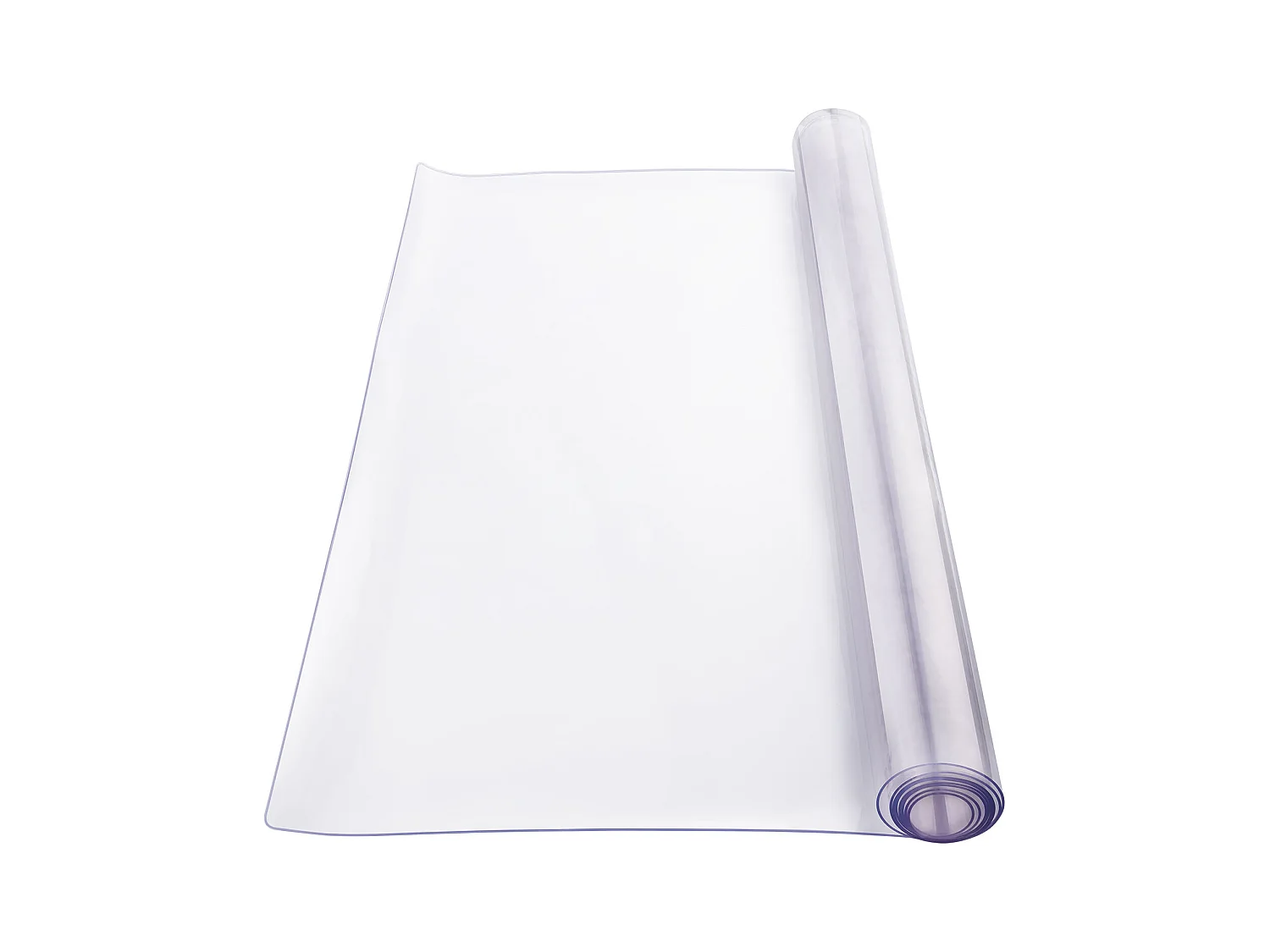 Nappe Transparente SucceBuy Protecteur de Table en PVC 101.6 x 203.2 cm Transparent 2.0 mm d'Épaisseur Housse de Bureau
