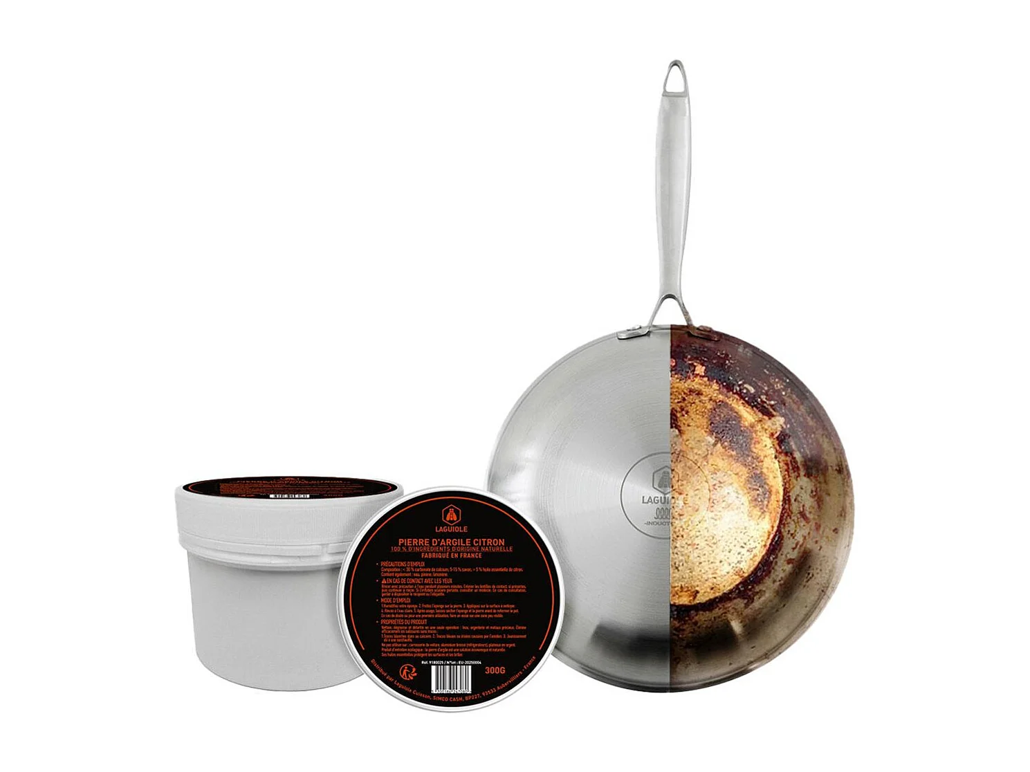 Pierre d'agile blanche 300g