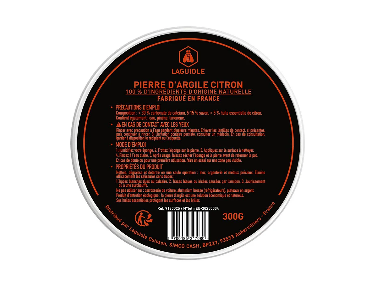 Pierre d'agile blanche 300g