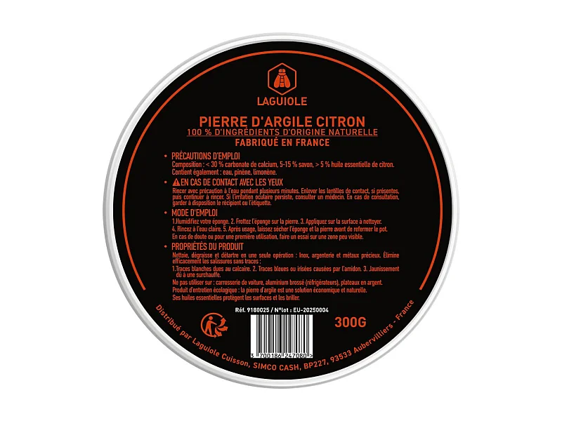 Pierre d'agile blanche 300g