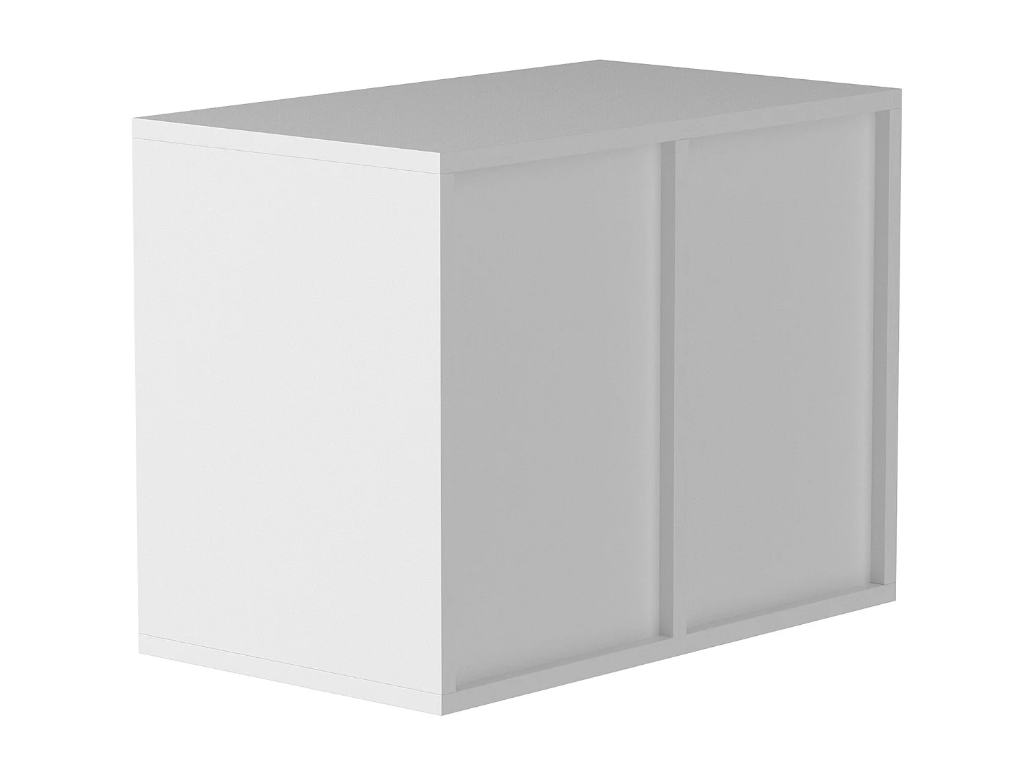 Organisateur de Bureau en Bois SucceBuy, Trieur de Dossiers RÉglable, 12 Compartiments, Blanc