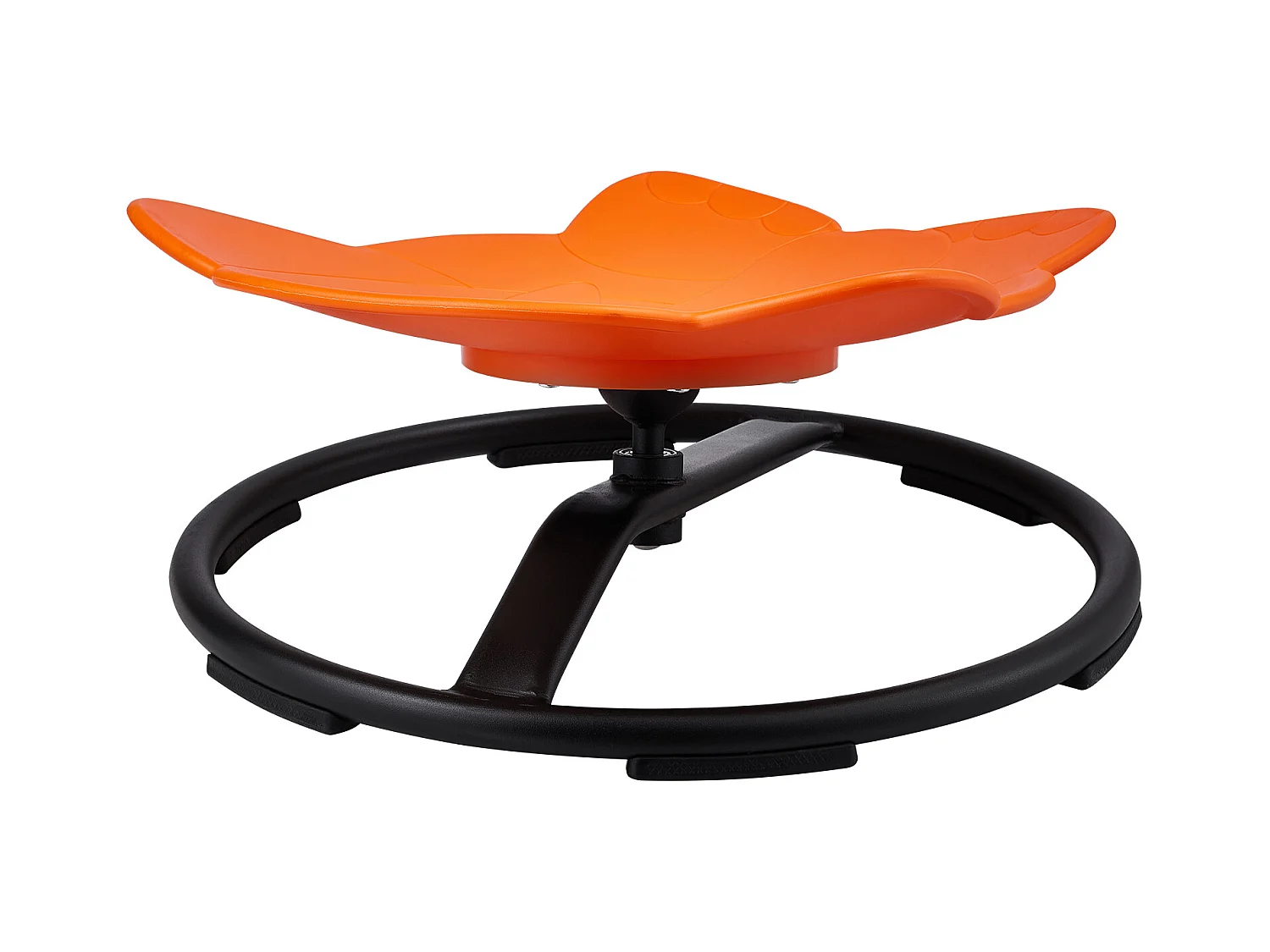 Chaise Pivotante pour Enfants SucceBuy Éléphant, D'une Capacité de 100 kg, une Chaise Pivotante Sensorielle en orange