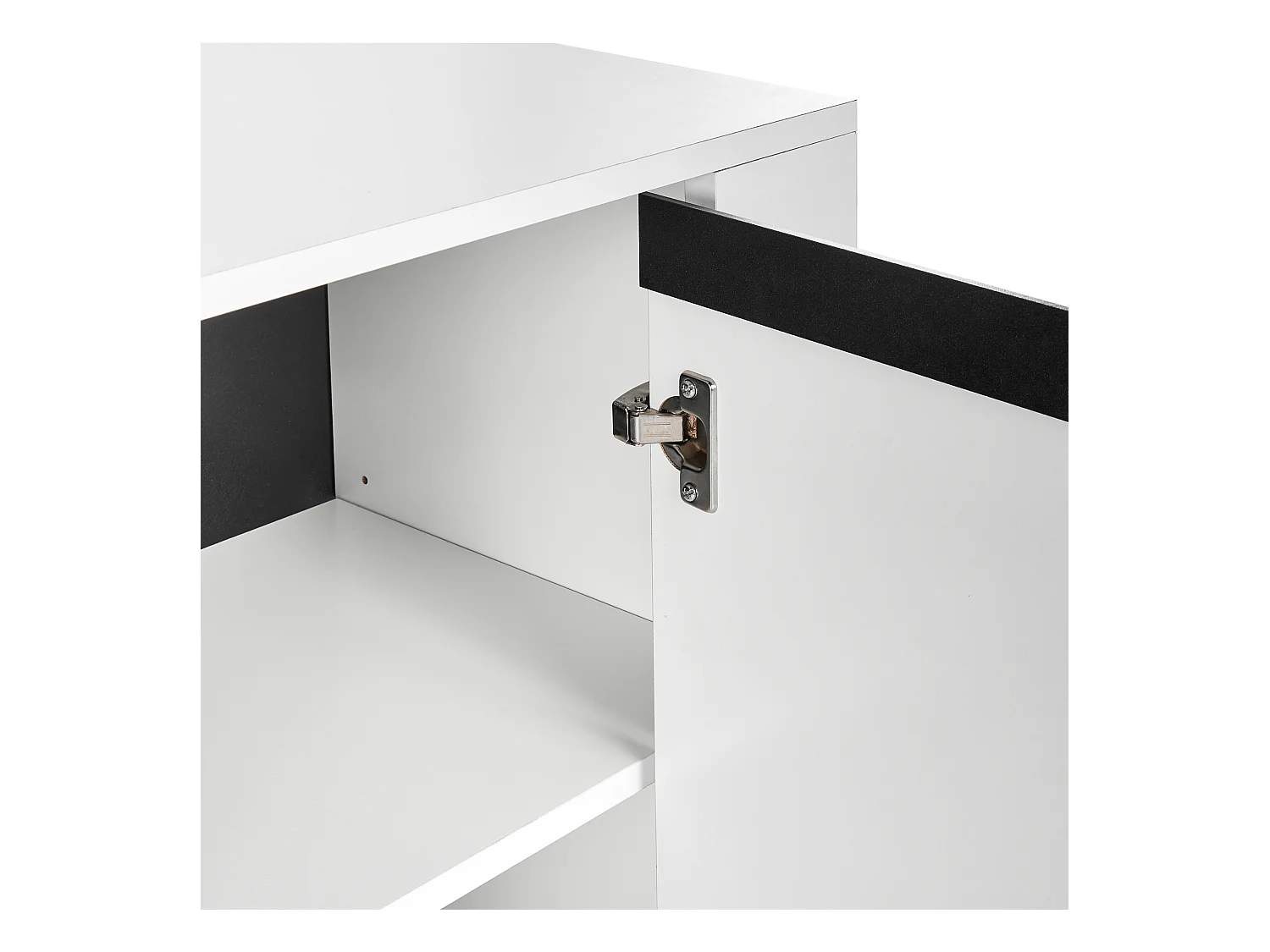 Commode 2 portes BLACKPOOL Blanc