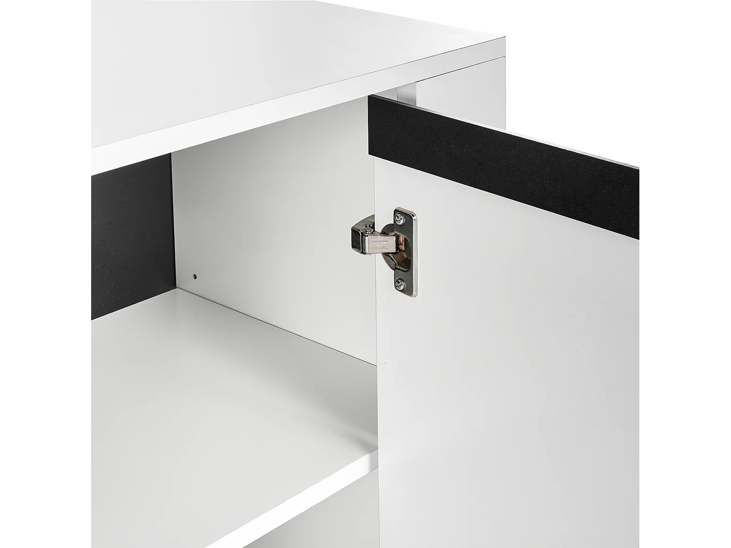 Credenza a 2 ante BLACKPOOL Bianco