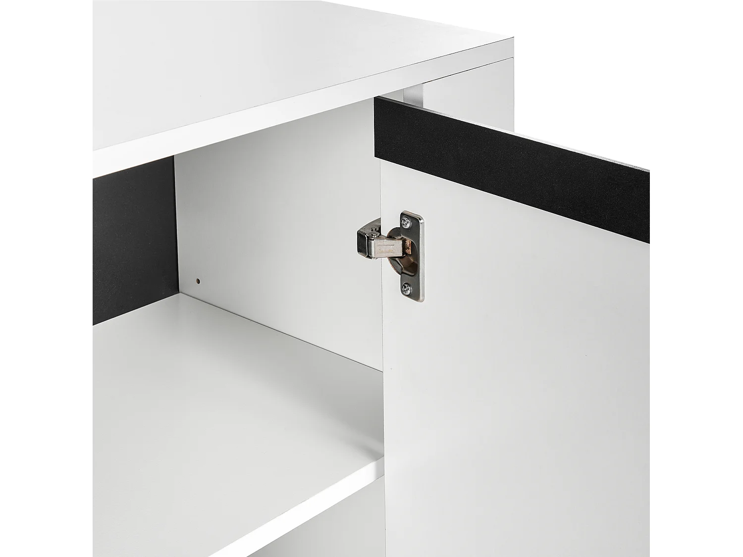 Commode 2 portes BLACKPOOL Blanc