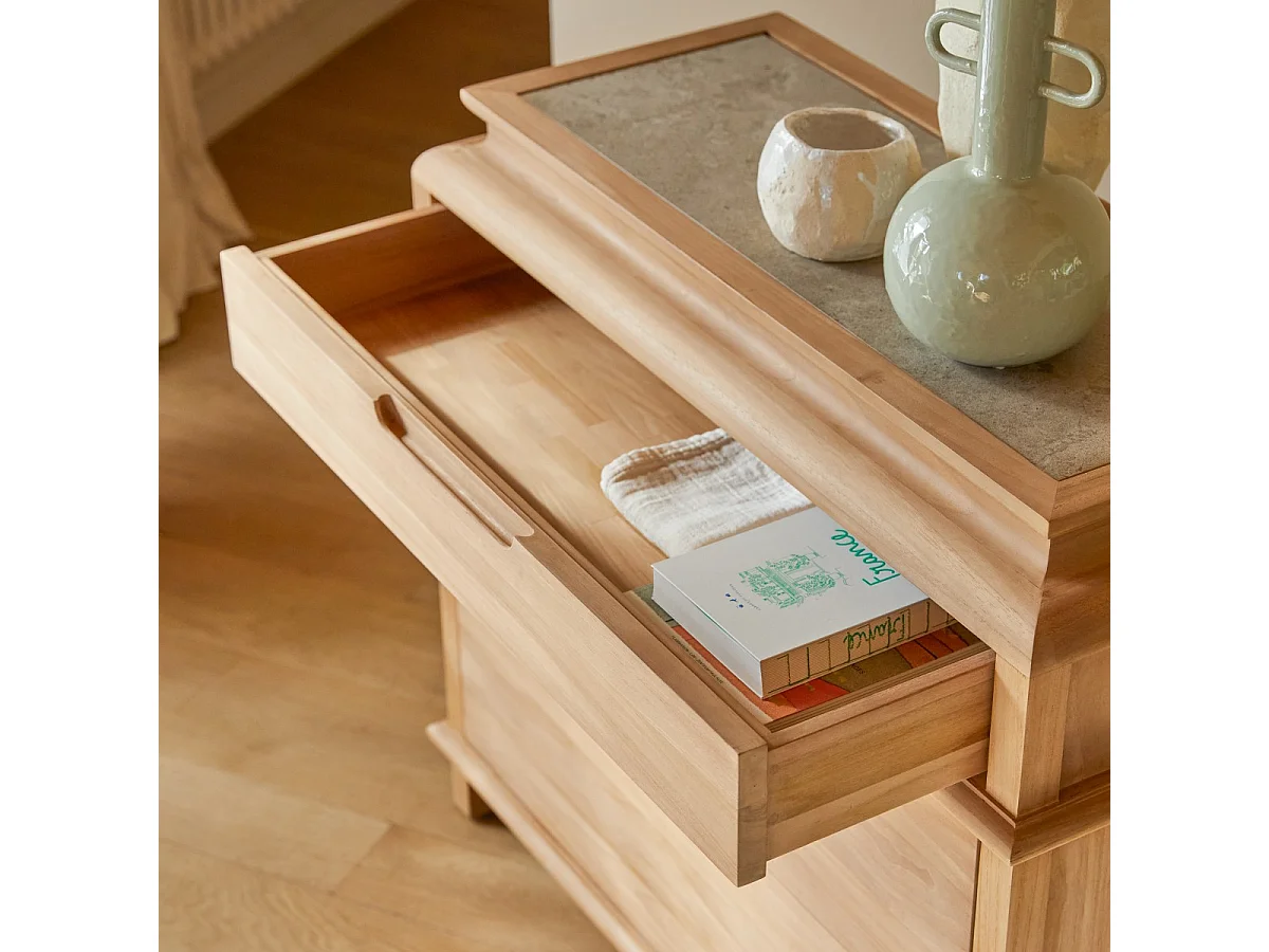 Cassettiera in teak massello