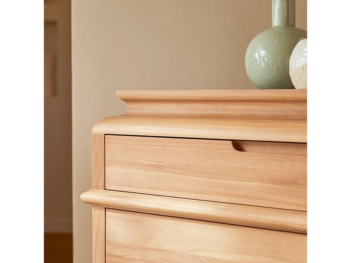 Cassettiera in teak massello