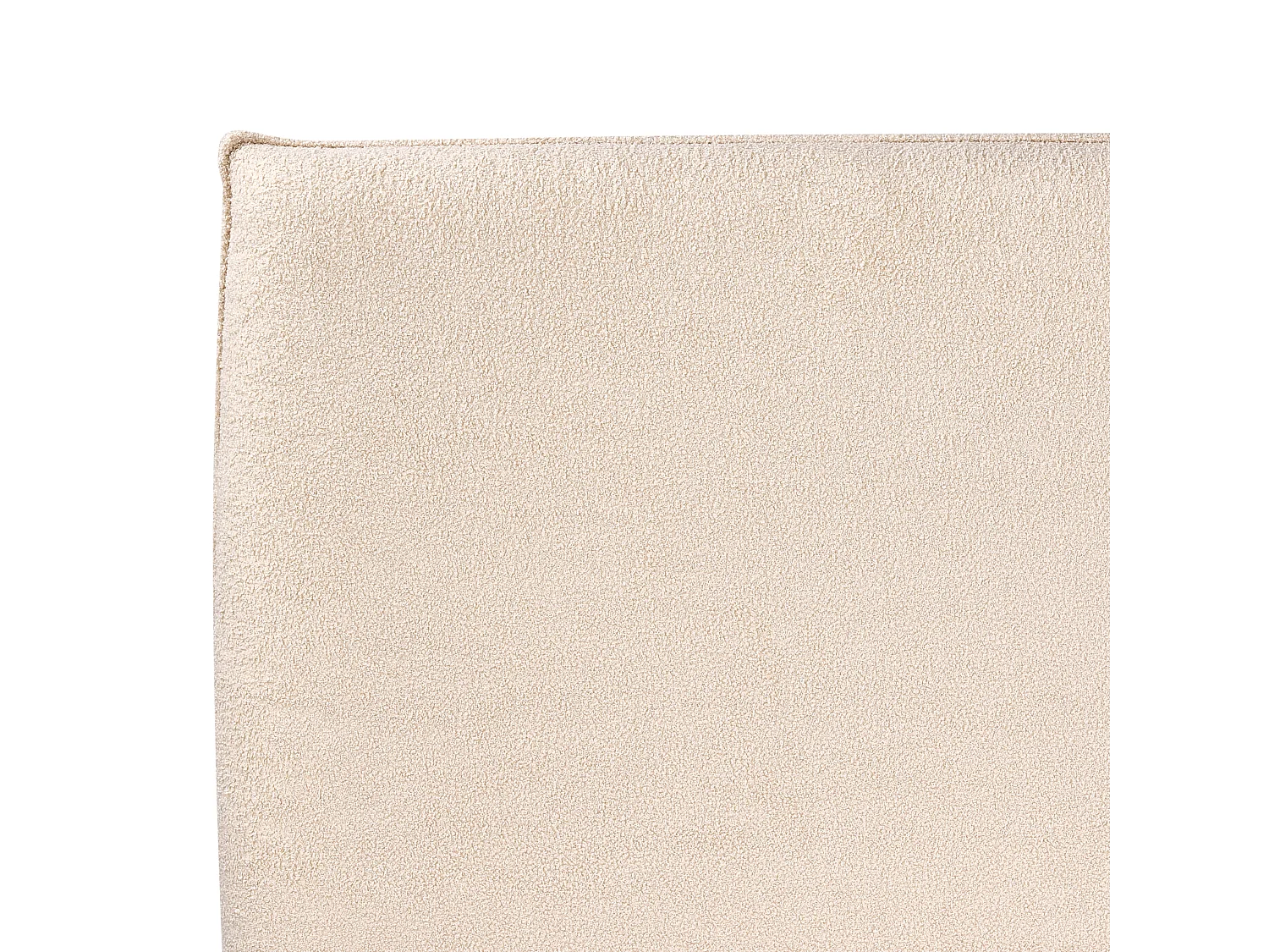 Lit à eau Bouclé LAVAUR 160 x 200 cm Beige