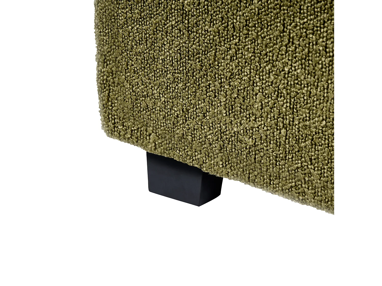 Lit à eau Bouclé VAUCLUSE 160 x 200 cm Vert olive