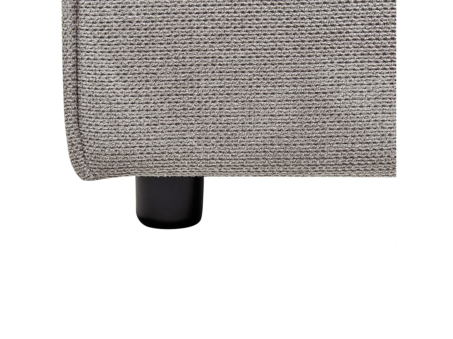 Lit à eau Tissu LINARDS 160 x 200 cm Gris